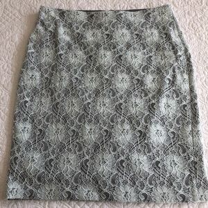 Banana Republic lace skirt